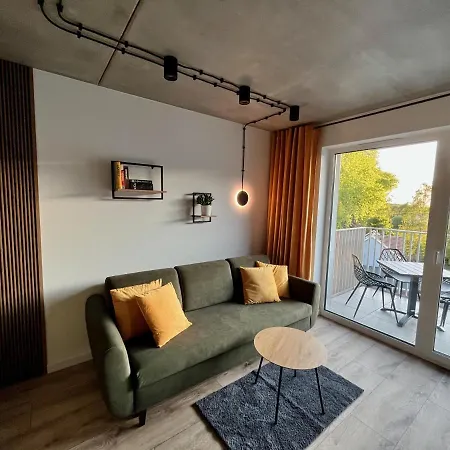 아파트 Port Stylowy Loft- W Cenie Klimatyzacja, Baseny, 2 Jacuzzi, Sauna, Szlafroki, Bawialnia 코워브제크